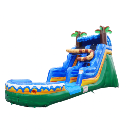 JumpOrange Commercial Grade Waterslide with Pool for Kids and Adults (with Blower), Jaguar