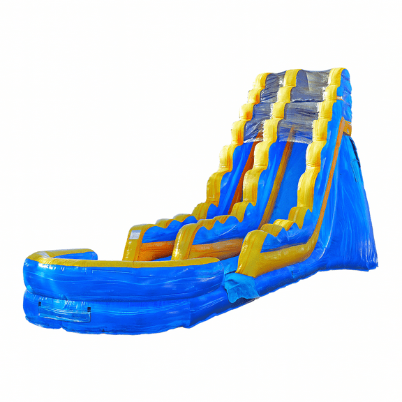 JumpOrange Melting Arctic 19 ft Commercial Grade Inflatable Water Slide (with Blower)