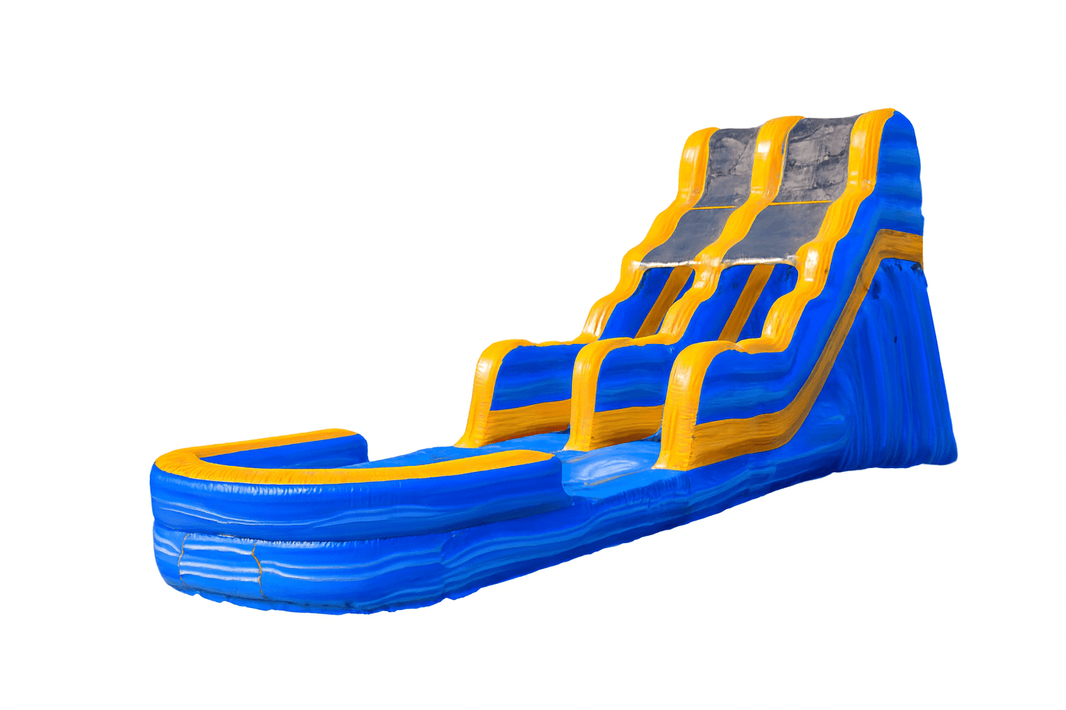 JumpOrange Melting Arctic 15 ft Commercial Grade Inflatable Water Slide (with Pool and Blower)