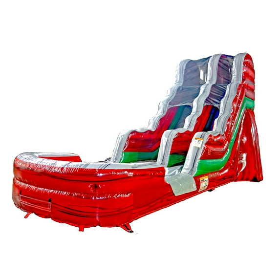 JumpOrange Commercial Grade Water Slide with Splash Pool (with Blower)