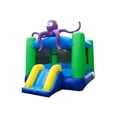 thumbnail image 1 of JumpOrange OctoBounce Extravaganza Outdoor Inflatable Bounce House with Blower and Slide, 1 of 7