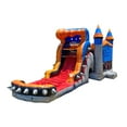 thumbnail image 1 of JumpOrange Titan Rocker Outdoor Commercial Grade Inflatable Bounce House Water Slide with Splash Pool for Kids and Adults with Blower, 1 of 5