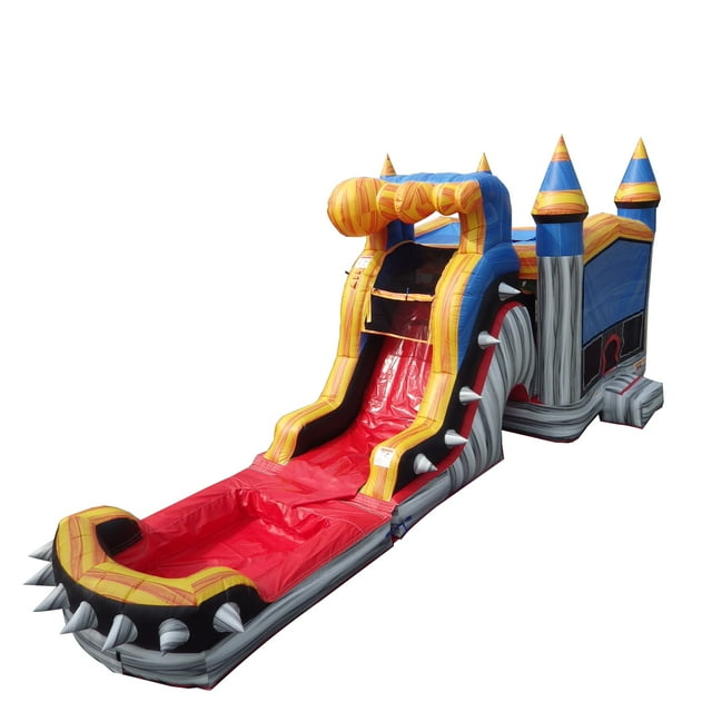 JumpOrange Titan Rocker Outdoor Commercial Grade Inflatable Bounce