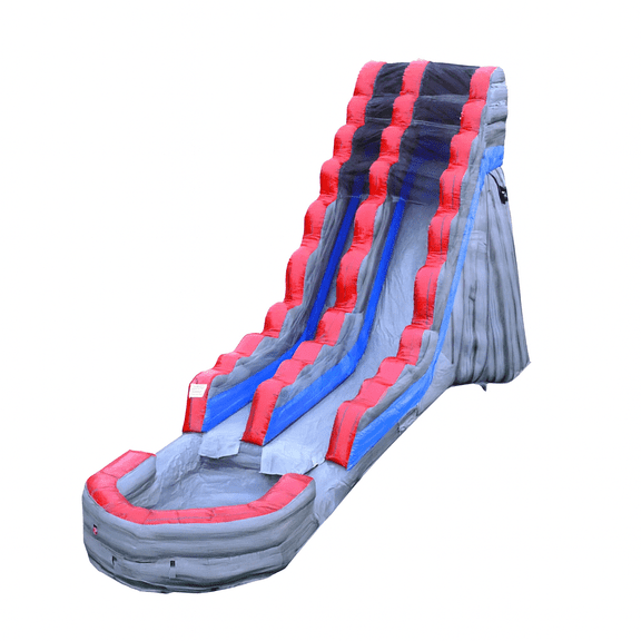 JumpOrange Titanium Commercial Grade Inflatable Water Slide with Splash Pool, for Adults and Kids