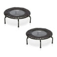 thumbnail image 1 of JumpSport 250 Fitness Rebounder Mini Trampoline In Home Cardio Fitness (2 Pack), 1 of 7