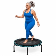JumpSport 250 Workout Rebounder for Adults, 39" Mini Fitness Trampoline