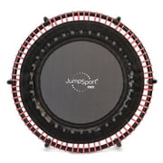 JumpSport 350 PRO 39 Inch Trampoline with Pink EnduroLast Elastic Cords