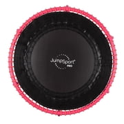 JumpSport 350 PRO Fitness Trampoline, Cardio Workout Equipment, 39 Inch, Pink