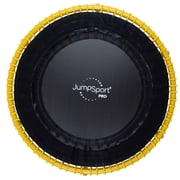 JumpSport 350 PRO Fitness Trampoline, Cardio Workout Equipment, 39 Inch, Yellow