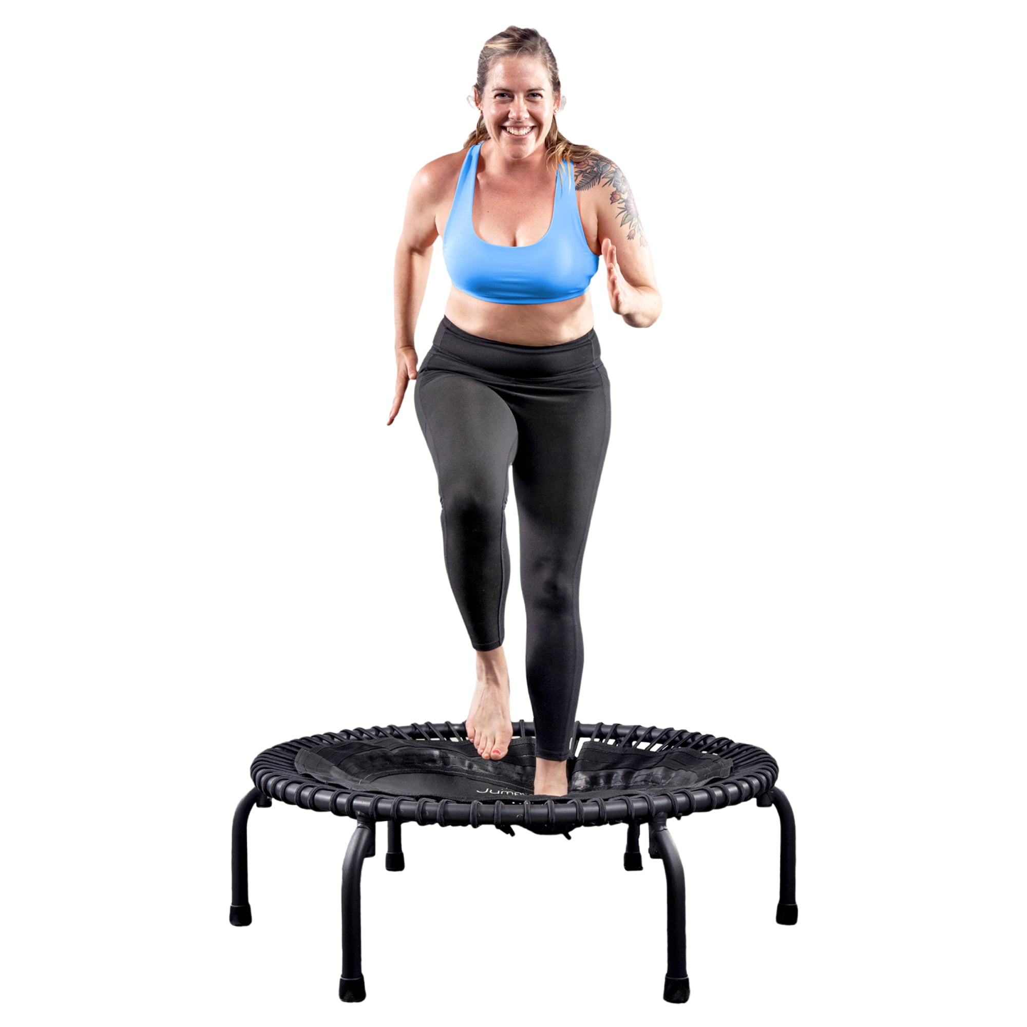 JumpSport 350 PRO Indoor Lightweight 39" Round Fitness Trampoline