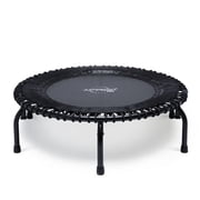 JumpSport 44" PRO Fitness Trampoline, Model 550 Exercise Rebounder, 325 lb Capacity, Black