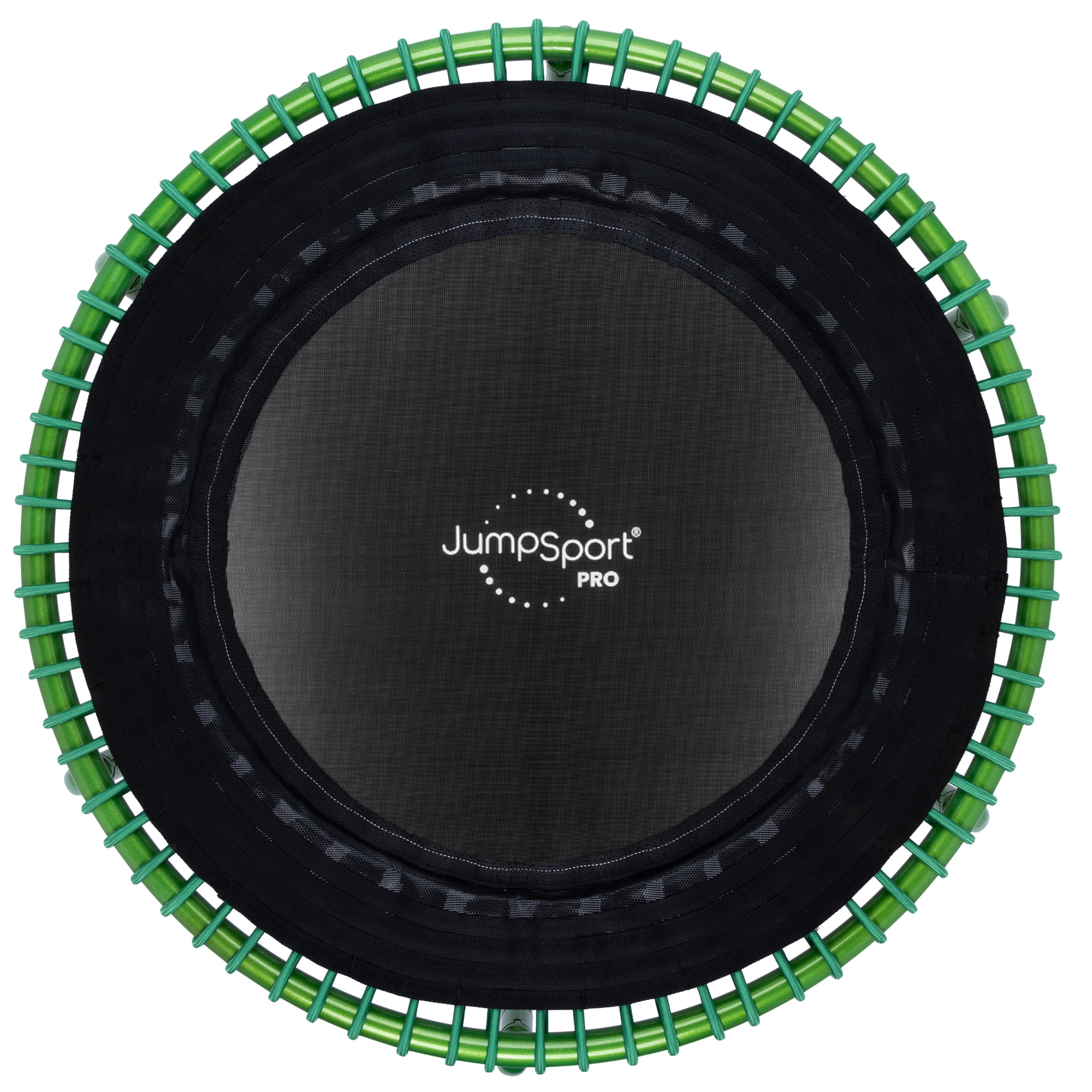 JumpSport 44" PRO Fitness Trampoline, Model 550 Exercise Rebounder, 325 lb Capacity Green