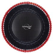 JumpSport 44 PRO Fitness Trampoline, Model 550 Exercise Rebounder w/ 325 lb Capacity, Red