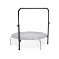 thumbnail image 1 of JumpSport Arched Leg Fitness Trampolines with Handle Bar Accessory, 44", 1 of 11