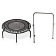 thumbnail image 1 of JumpSport Fitness Rebounder Mini Trampoline & Handle Bar Accessory, 1 of 11