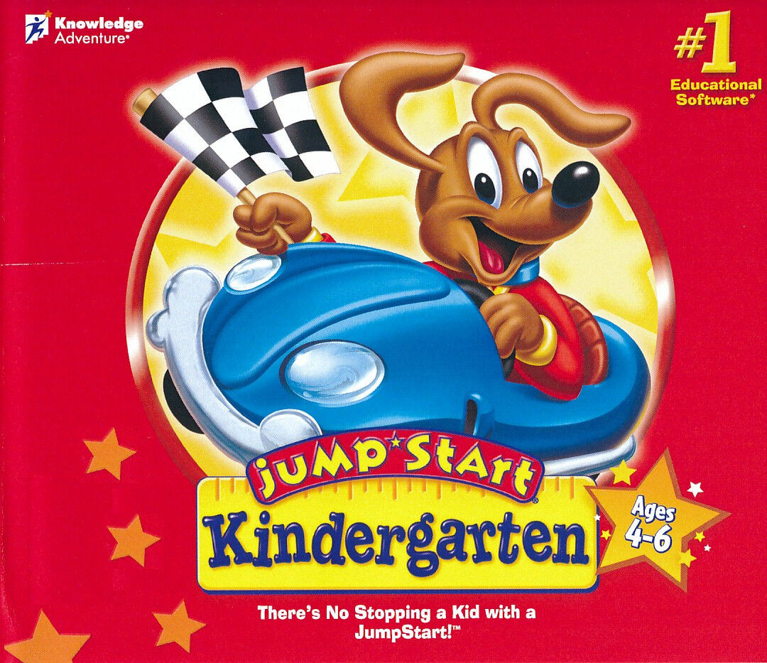 JumpStart Kindergarten PC PreReading Phonics Vocabulary Spelling Jump