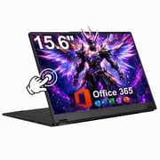 Jumper 15.6" Laptop 2 in 1 Touchscreen, Windows 11 Laptop Computer, Intel i3-1215U (6C/8T, up to 4.4GHz), 8GB RAM 128GB SSD, Backlit Keyboard, Wi-Fi 6, 1 Free Office 365 deal from Walmart