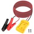 thumbnail image 1 of Jumper Cable Clamps for Dewalt 20V Battery, 12AWG Jumper Starter Auto Booster, 1 of 8