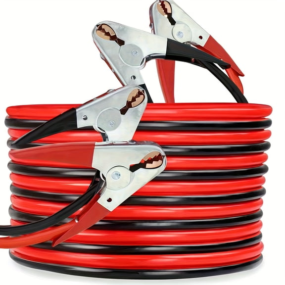 Jumper Cables 2 Gauge 20 Feet Automotive Booster Cables with Carry Bag,800 AMP