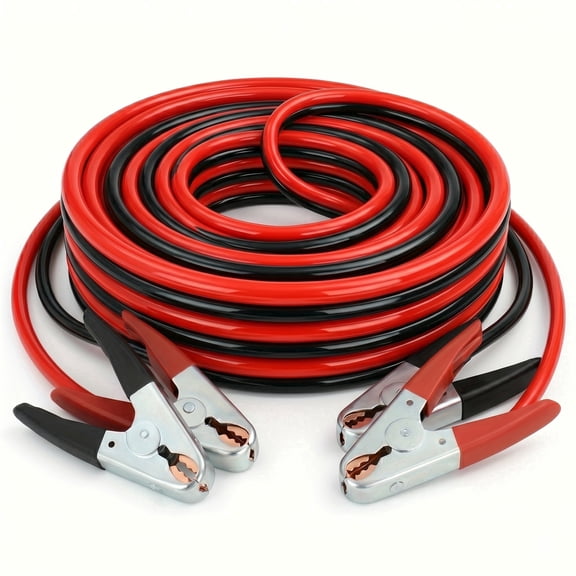 Jumper Cables 2 Gauge 20 Feet Automotive Booster Cables with Carry Bag,800 AMP