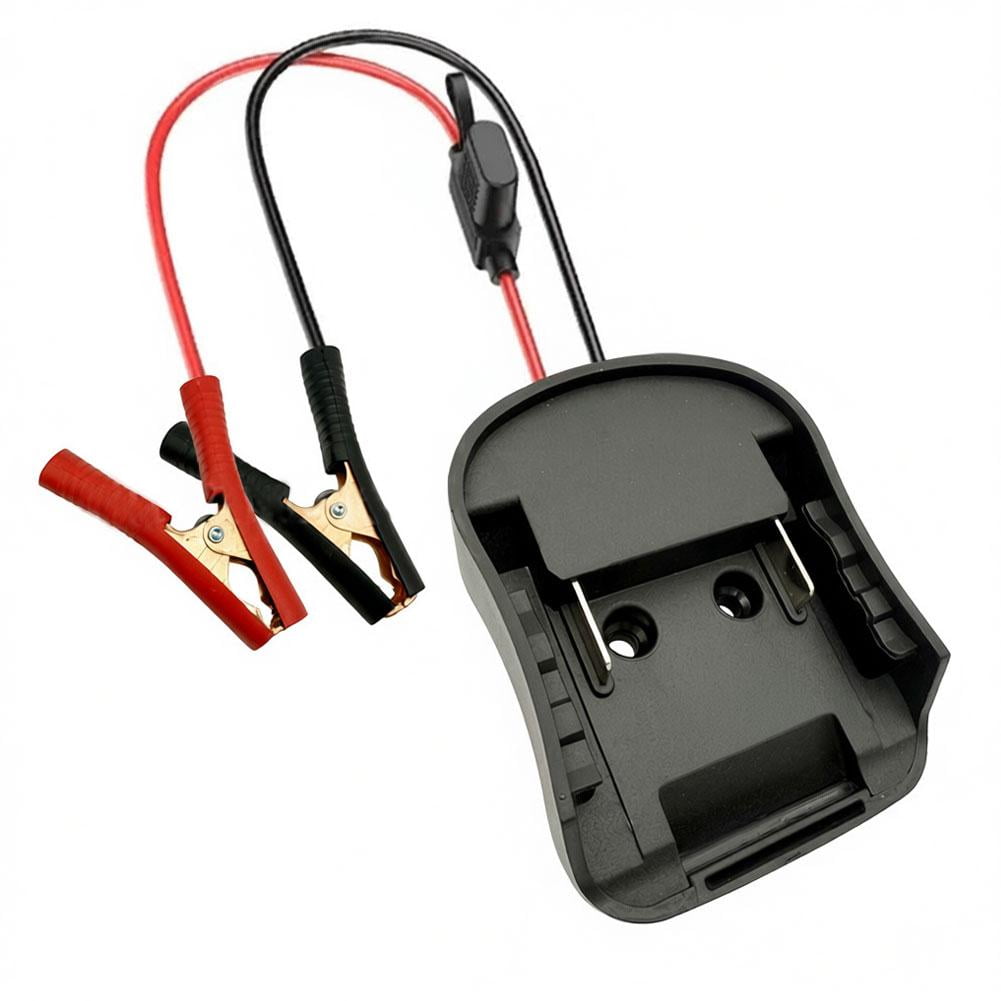 Jumper Cables for Car with Adapter, Gauge Wire Power Converto with Fuse ...