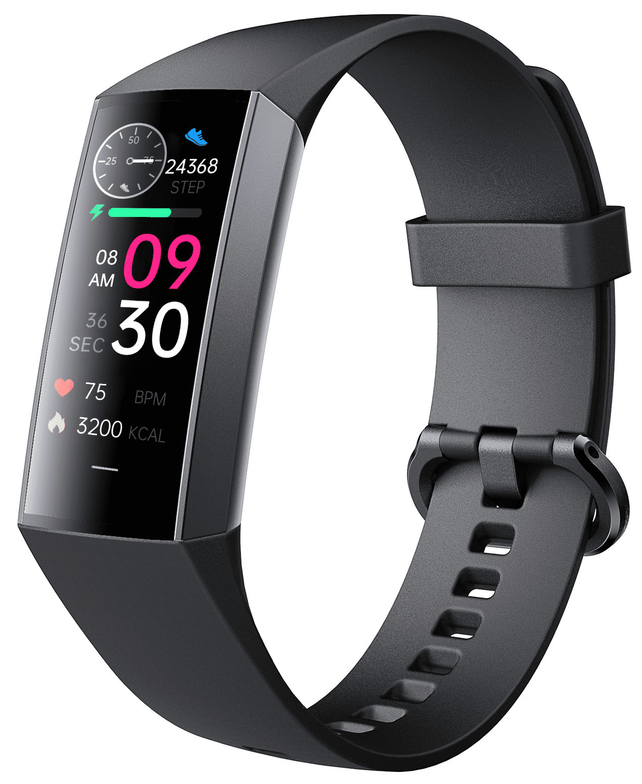 Waterproof fitness tracker with heart rate monitor sale