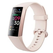 Jumper Fitness Tracker, Activity Tracker Waterproof Smart Watch with Heart Rate Sleep Monitor , Pink