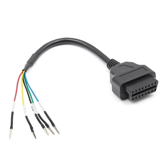 Jumper Tester Connector Diagnostic Cable 16pin Plug OBD OBD2 Female K Line Can Line for Car Universal K+CAN OBD2 Cable