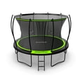 thumbnail image 1 of Jumpflex FLEX 12' Round Trampoline, Kids Outdoor Play Equipment with Safety Net & Ladder, 1 of 11