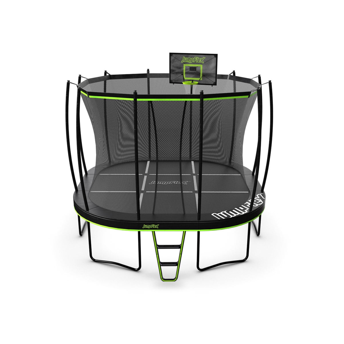 Jumpflex MEGA 14' Trampoline, Outdoor Playset with PROJAM