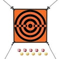 thumbnail image 1 of Jumpfly Trampoline Kids Dart Board Game Set, Recreational Trampolines Circular Target Board Games Accessory with 10 Stick Balls - Indoor Outdoor Backyard Trampoline Toys Games for Kids Ages 4-8, 1 of 6