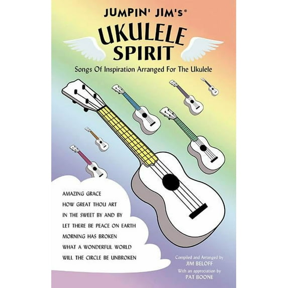 Jumpin' Jim's Ukulele Spirit: Songs of Inspiration Arranged for the Ukulele (Paperback)