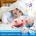 thumbnail image 1 of Jumping Ball Toy Jumping Pig,Charging Edition Jumping Ball Toy Interactive Singing Recording Cute Bounce Toy for Pets Kids Easy To Clean, 1 of 8