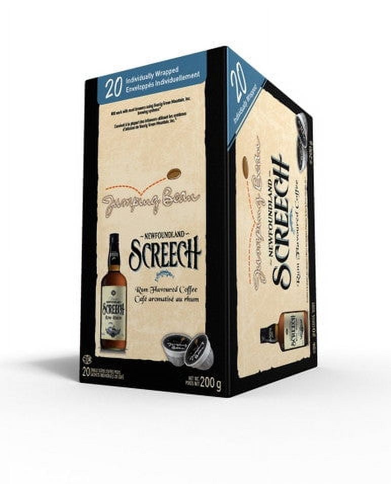 Jumping Bean Newfoundland Screech, Rum Flavoured 100 Compostable
