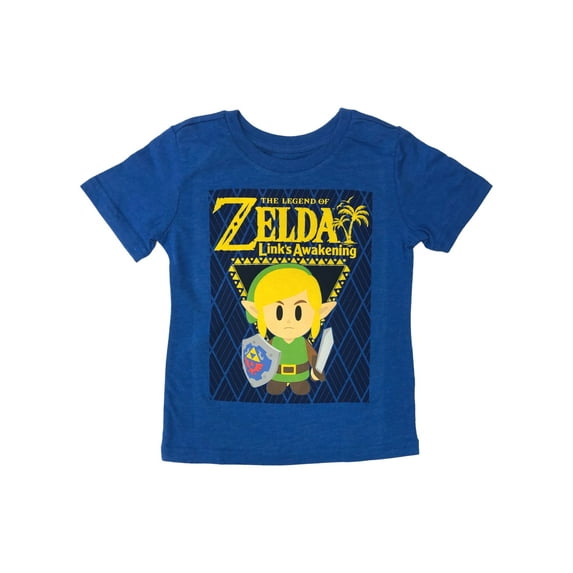 Jumping Beans Boys Blue Short Sleeve Zelda Gamer T-Shirt Tee Shirt 6
