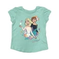 thumbnail image 1 of Jumping Beans Disney Frozen Toddler Girls Mint Elsa & Anna T-Shirt Tee 4T, 1 of 1