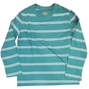 Jumping Beans Essentials Tee   Size 5, Beige/White Stripes, Long Sleeve