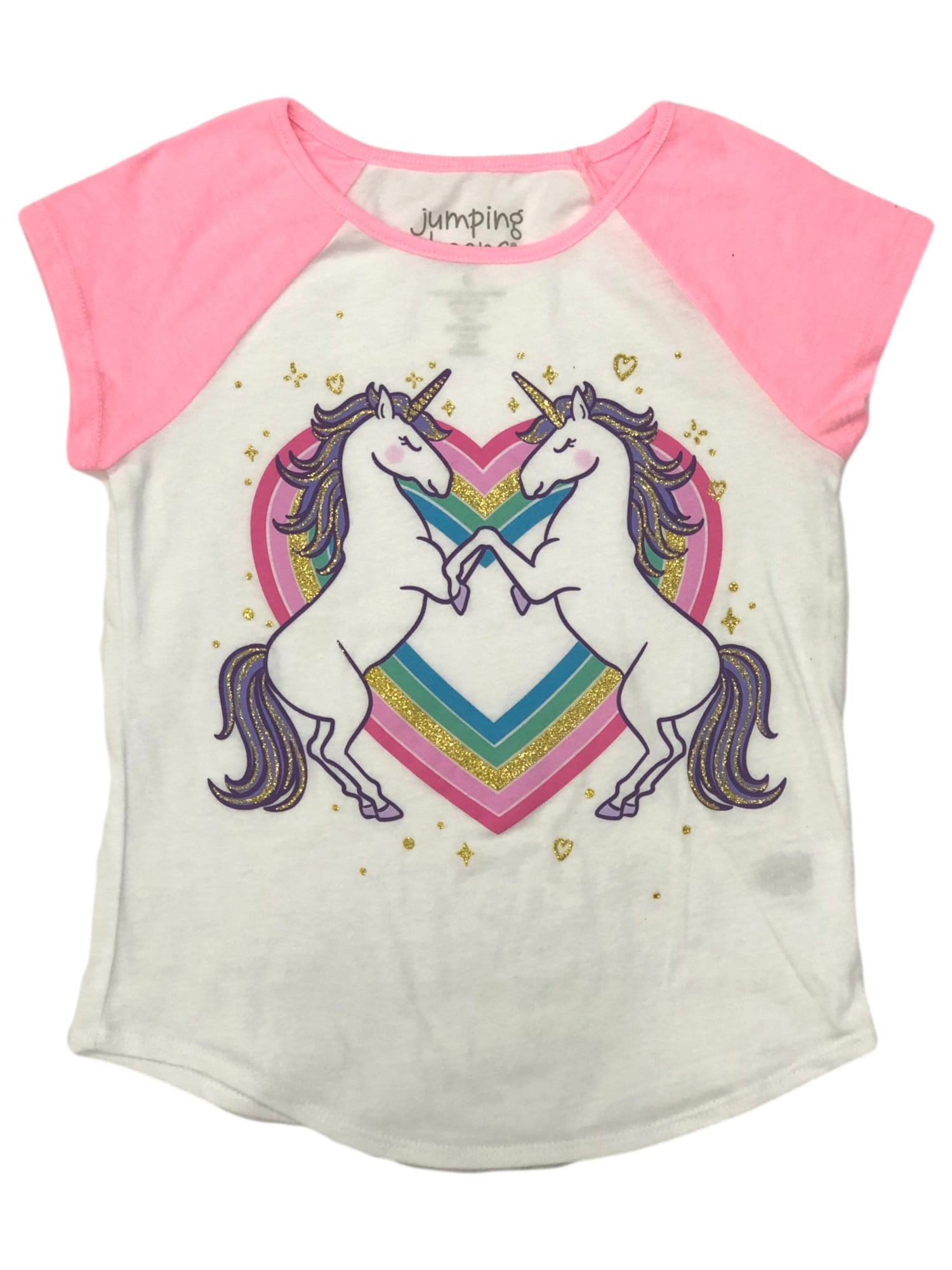 iDO Girls Pink Unicorn T-Shirt | Junior Couture USA