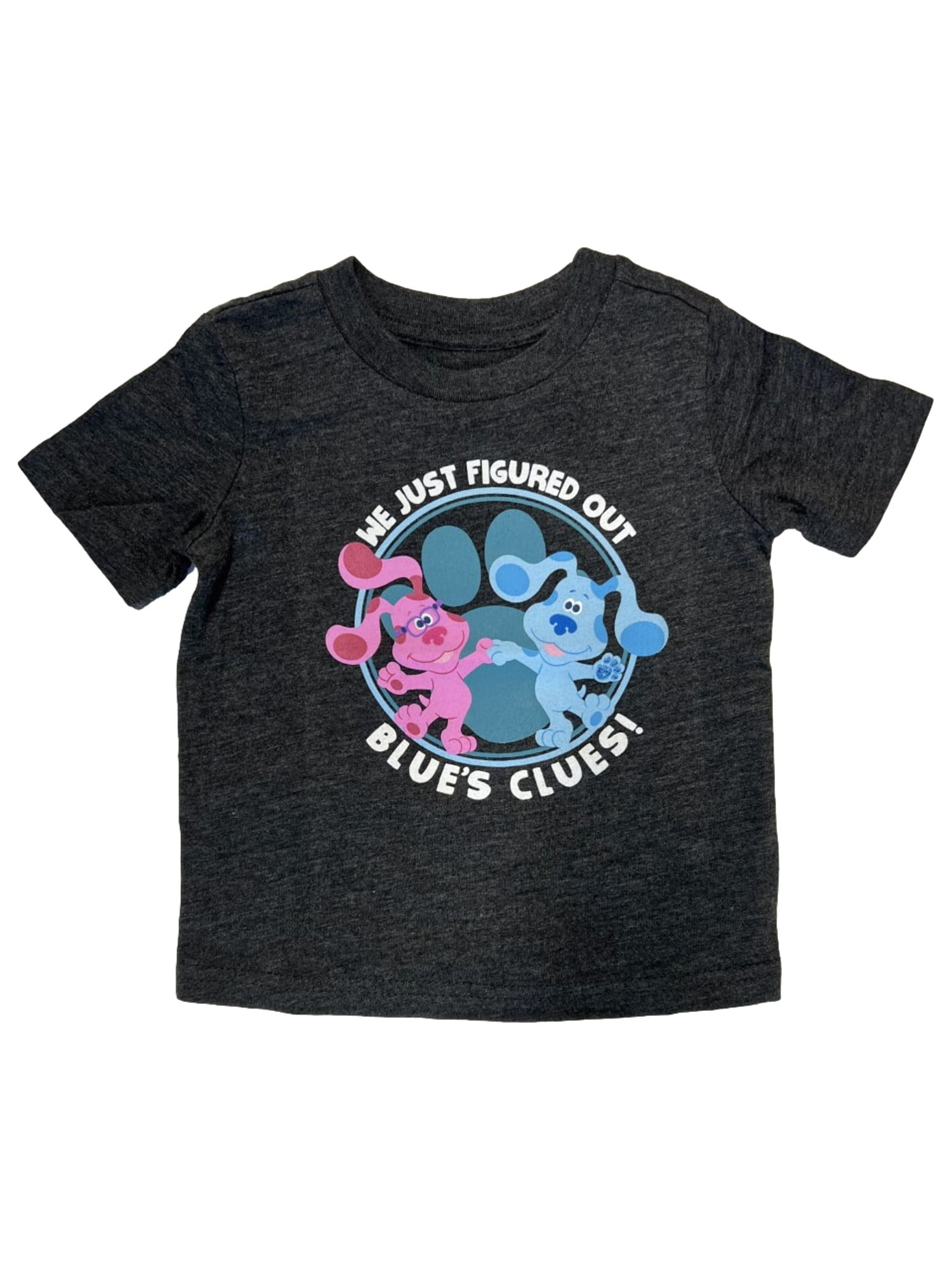 JUMPING BENS Jumping Beans Infant Boys Blue's Clues Blue & Magenta Short Sleeve Shirt 9m