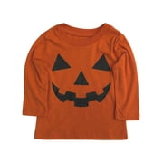 Jumping Beans Infants Boys Long Orange Pumpkin Halloween T-Shirt Tee Shirt 3m