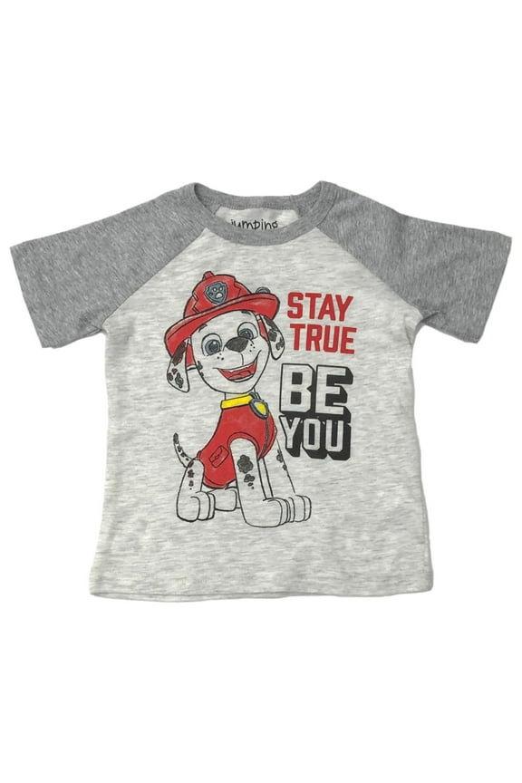 Jumping Beans Paw Patrol Toddler Boys Stay True Be You Chase Dog Tee Shirt 5T