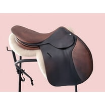Jumping Close Contact Leather English Horse Saddle & Tack (Size- 12” to 18" Inch Seat)