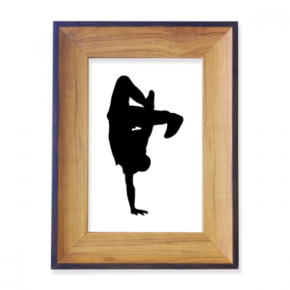 Jumping Dancer Sports Breaking Photo Frame Exhibition Display Art Desktop Painting