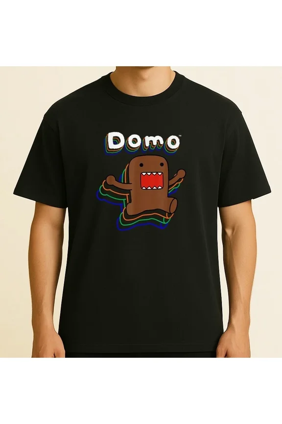 Jumping Domo T-Shirt Size S-4XL
