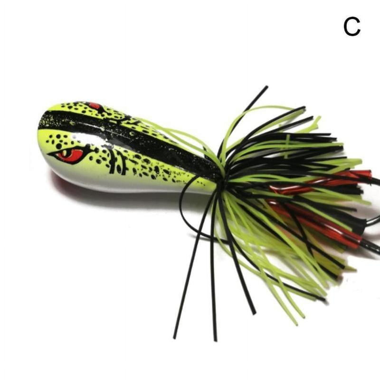 Jumping Frog Lure Topwater Lure 90mm 10g Double Strong Hooks Jump Action  J7S4