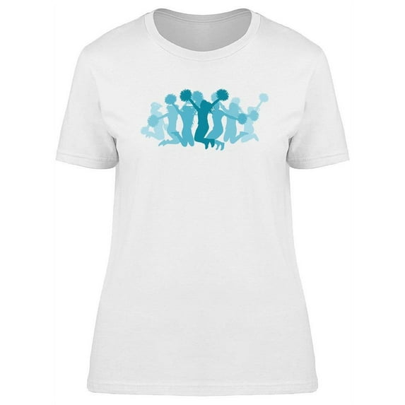 Jumping Girls T-Shirt Women -Image by Shutterstock, Female Medium