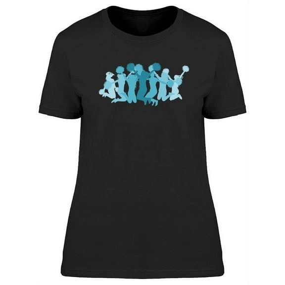 Jumping Girls T-Shirt Women -Image by Shutterstock, Female x-Large