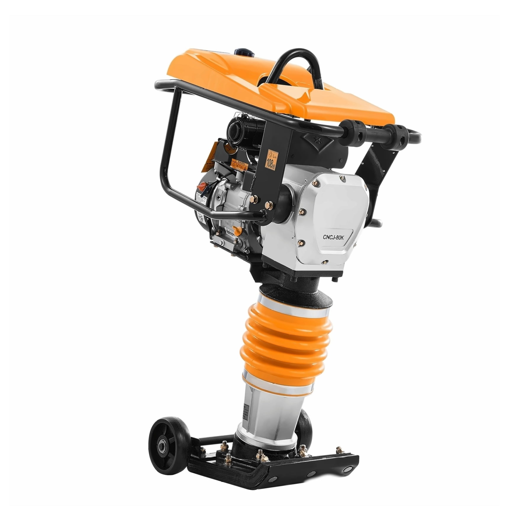 Jack Compactor Jumping Jack Compactor 6.5HP Vibratory Rammer - 3600 lbs Impact, 26 ...