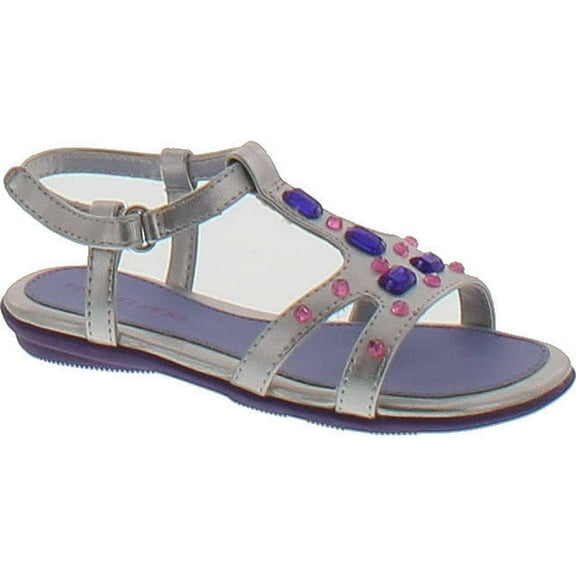 Jumping Jacks Crystal Ankle-Strap Sandal