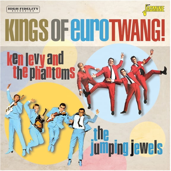 Levy,Ken & the Phantoms / Jumping Jewels - Kings Of Eurotwang! - Music & Performance - CD